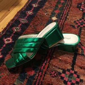 Jeffrey Campbell Green Slides